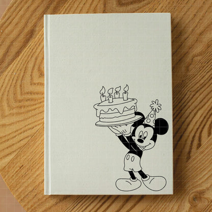 COD5205 - Mickey Birthdays line art pack bundle, Disney clipart Svg, Png, Eps, Dxf, Jpeg, vector.