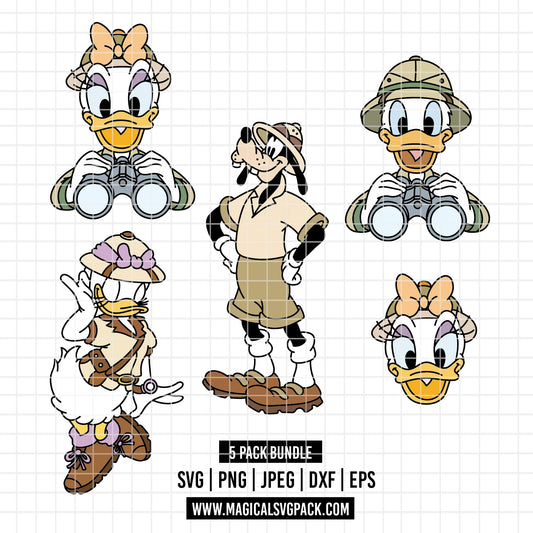 COD5208 - Disney classics Explorers mode pack bundle, Disney Classics clipart Svg, Png, Eps, Dxf, Jpeg, vector.