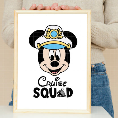COD5416 - Disney cruise ship characters pack bundle, Disney Cruise clipart Svg, Png, Eps, Dxf, Jpeg, vector.