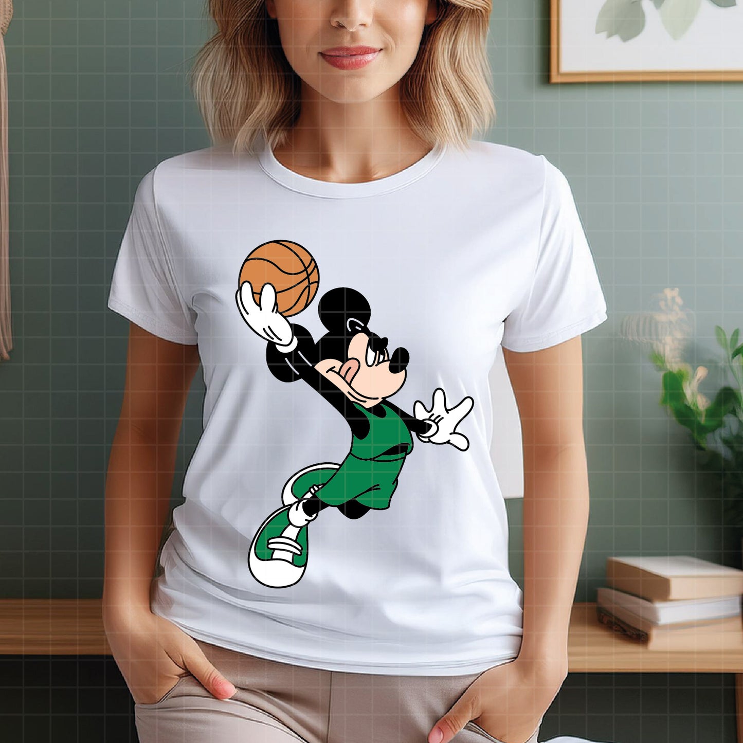 COD5418 - Mickey basketball pack bundle, Disney clipart Svg, Png, Eps, Dxf, Jpeg, vector.