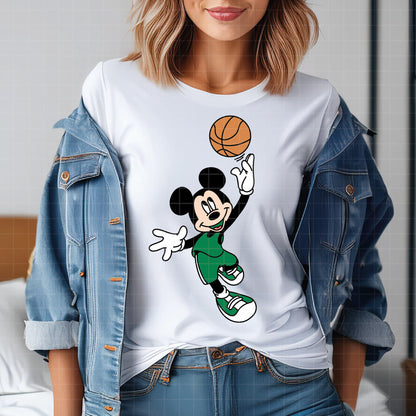 COD5418 - Mickey basketball pack bundle, Disney clipart Svg, Png, Eps, Dxf, Jpeg, vector.