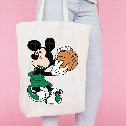COD5418 - Mickey basketball pack bundle, Disney clipart Svg, Png, Eps, Dxf, Jpeg, vector.