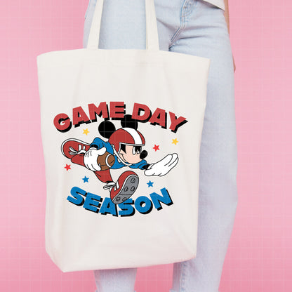 COD5421 - Mickey American Football quotes pack bundle, Disney clipart Svg, Png, Eps, Dxf, Jpeg, vector.