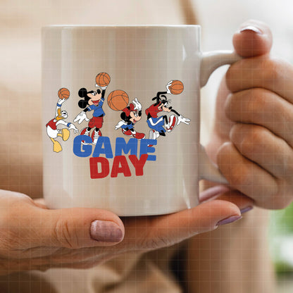 COD5422 - Disney classics Basketball pack bundle, Disney sports clipart Svg, Png, Eps, Dxf, Jpeg, vector.