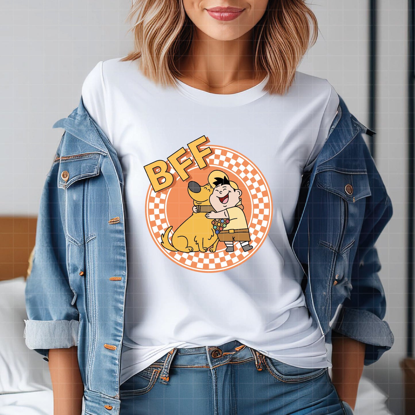 COD5424 - Up, Adventure is out there: Checkered Characters pack bundle, Disney Pixar clipart Svg, Png, Eps, Dxf, Jpeg, vector.