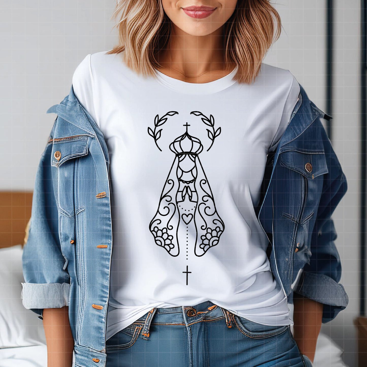 COD5427 - Religion pack bundle Svg, Eps, Png, Dxf, Jpeg (Floral Cross, Cross, Easter, Religious, Faith, Virgin Mary, flowers, Rosary, Quotes)