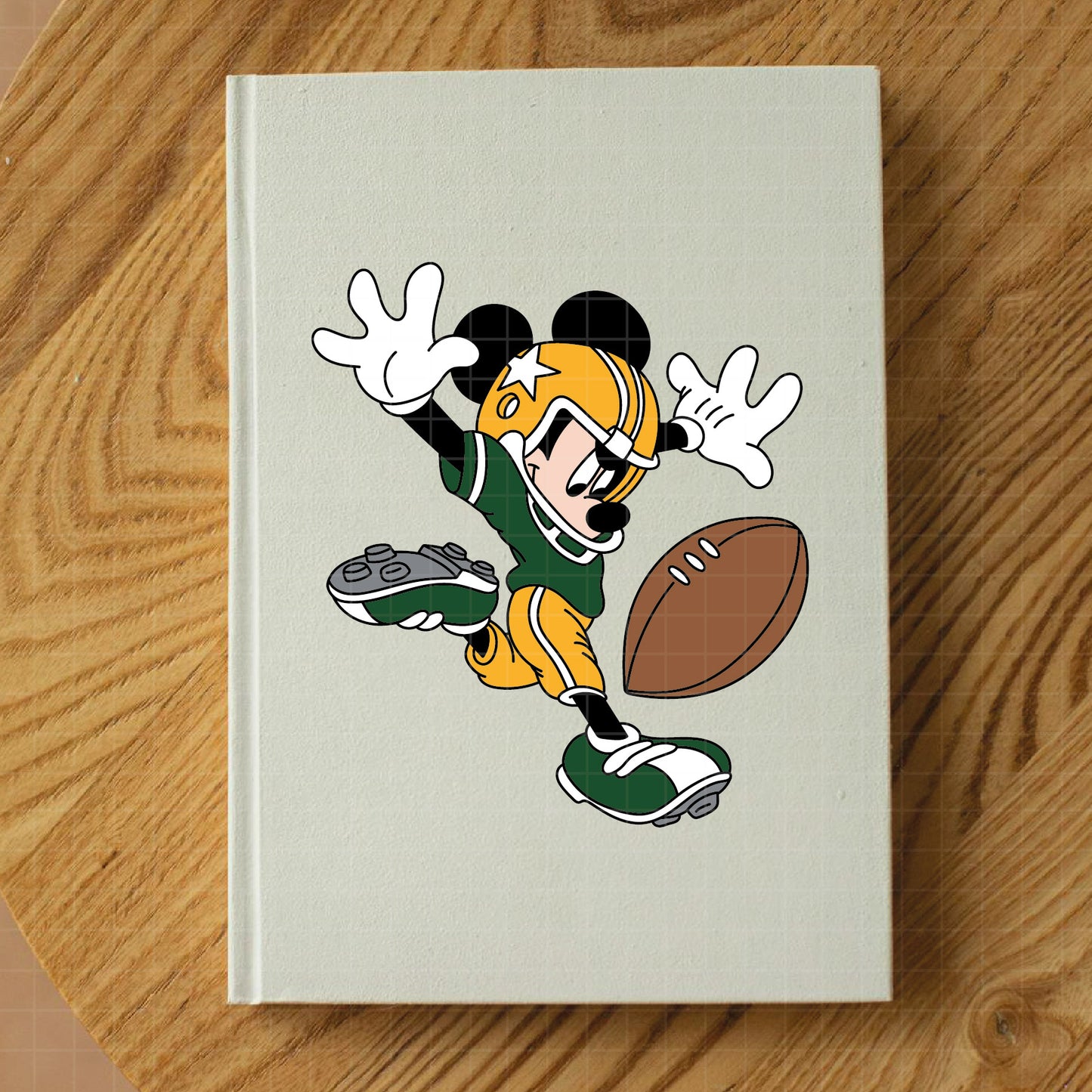COD5447 - Mickey American Football pack bundle, Disney clipart Svg, Png, Eps, Dxf, Jpeg, vector.