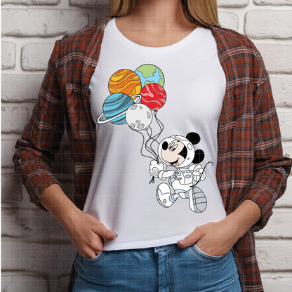 COD5451 - Mickey Astronaut quotes pack bundle, Disney clipart Svg, Png, Eps, Dxf, Jpeg, vector.
