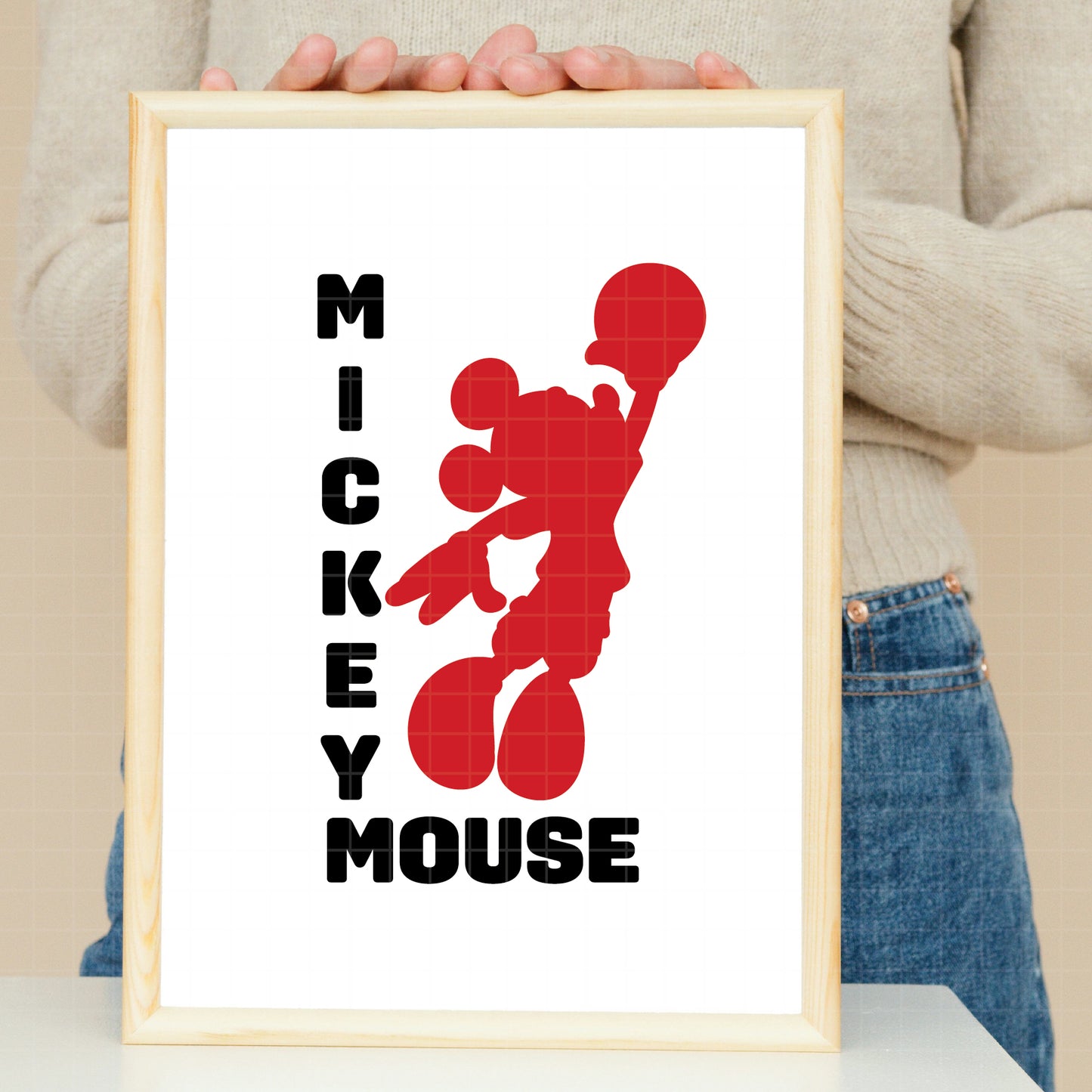 COD5607 - Mickey basketball pack bundle, Disney clipart Svg, Png, Eps, Dxf, Jpeg, vector.