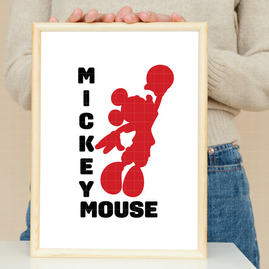 COD5607 - Mickey basketball pack bundle, Disney clipart Svg, Png, Eps, Dxf, Jpeg, vector.