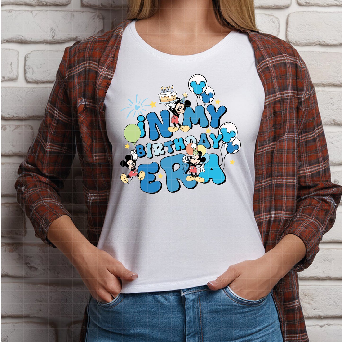 COD5745 - Mickey Birthdays pack bundle, Disney clipart Svg, Png, Eps, Dxf, Jpeg, vector.