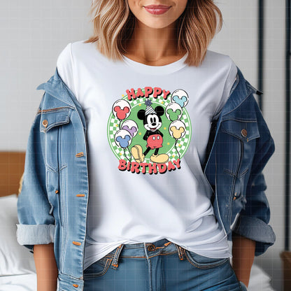 COD5747 - Mickey Birthdays pack bundle, Disney clipart Svg, Png, Eps, Dxf, Jpeg, vector.
