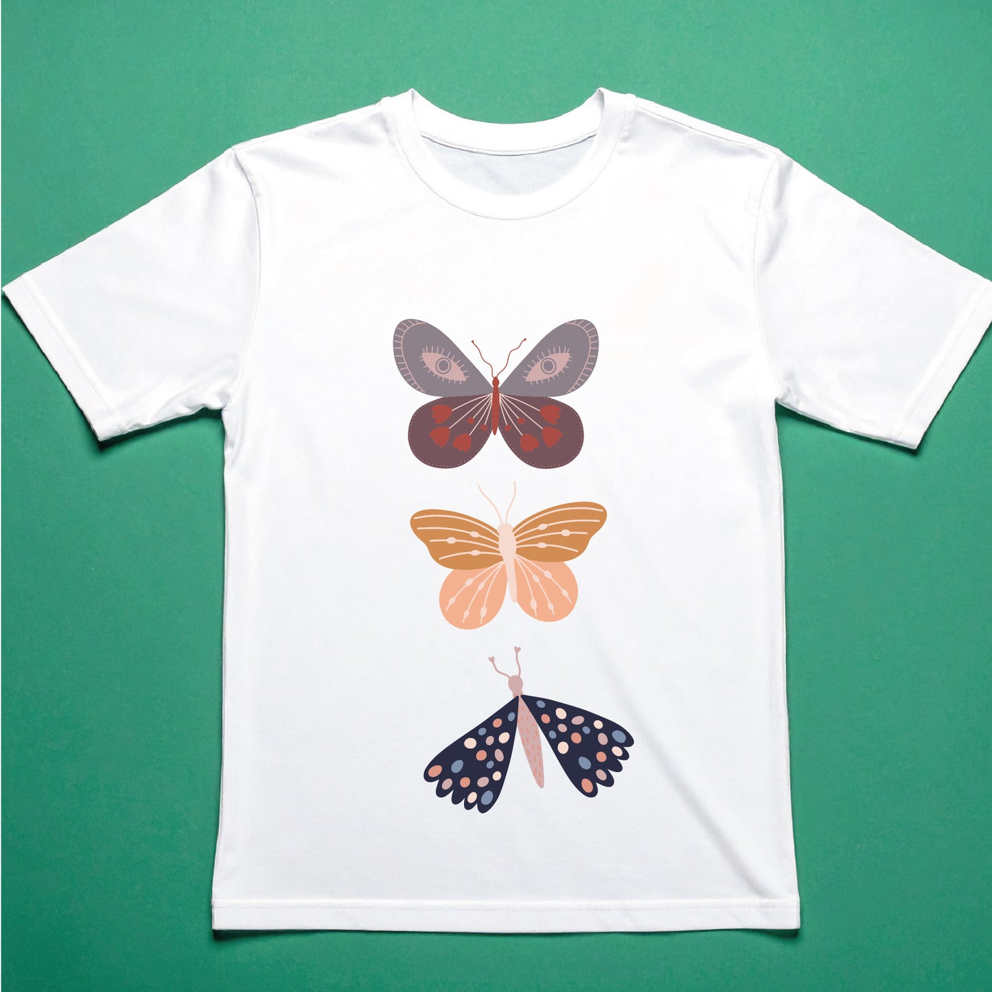 COD5943 - Boho Butterfly bundle clipart Svg, Png, Eps, Dxf, Jpeg, vector.