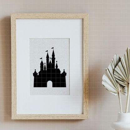COD06 - Disney Castle Magic Kingdom bundle, Disneyland clipart Svg, Png, Eps, Dxf, Jpeg, vector.