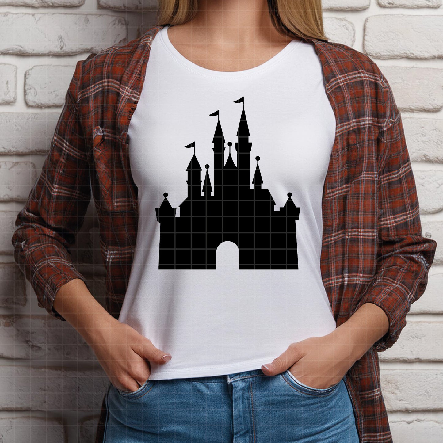 COD06 - Disney Castle Magic Kingdom bundle, Disneyland clipart Svg, Png, Eps, Dxf, Jpeg, vector.