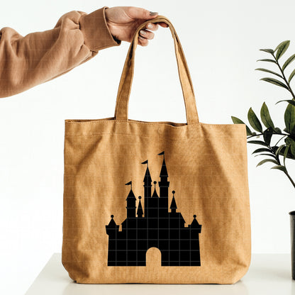 COD06 - Disney Castle Magic Kingdom bundle, Disneyland clipart Svg, Png, Eps, Dxf, Jpeg, vector.