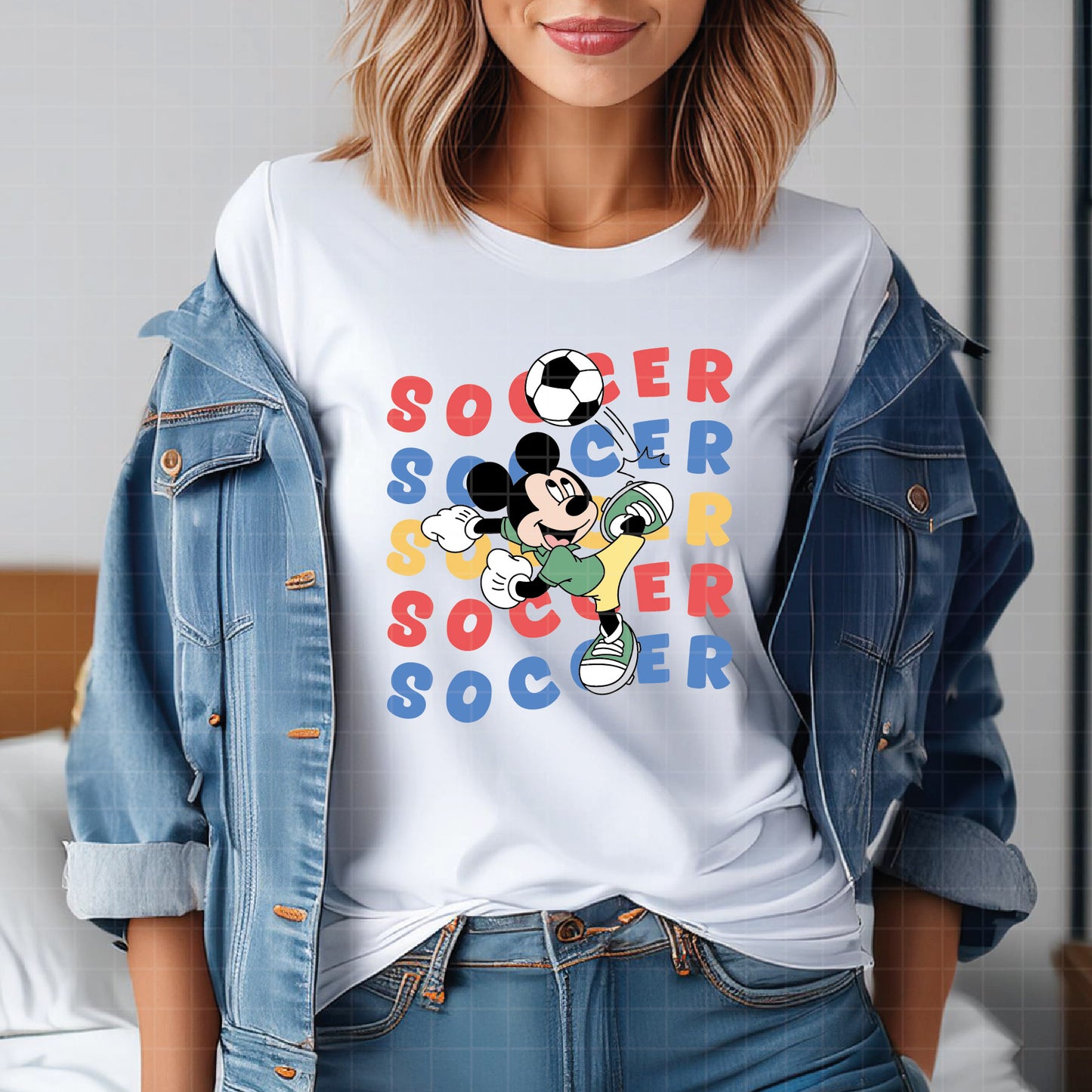 COD6026 - Mickey Soccer quotes pack bundle, Disney clipart Svg, Png, Eps, Dxf, Jpeg, vector.