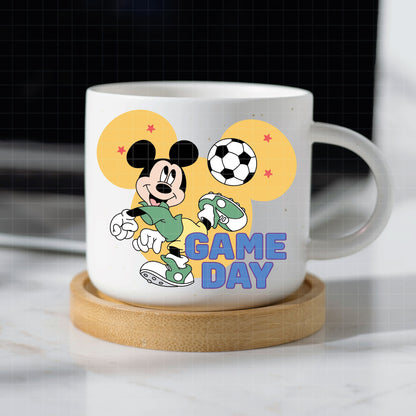 COD6026 - Mickey Soccer quotes pack bundle, Disney clipart Svg, Png, Eps, Dxf, Jpeg, vector.