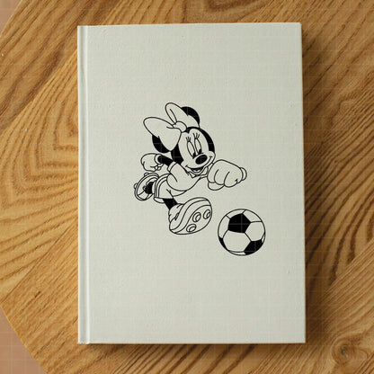 COD6027 - Minnie Soccer line art pack bundle, Disney clipart Svg, Png, Eps, Dxf, Jpeg, vector.