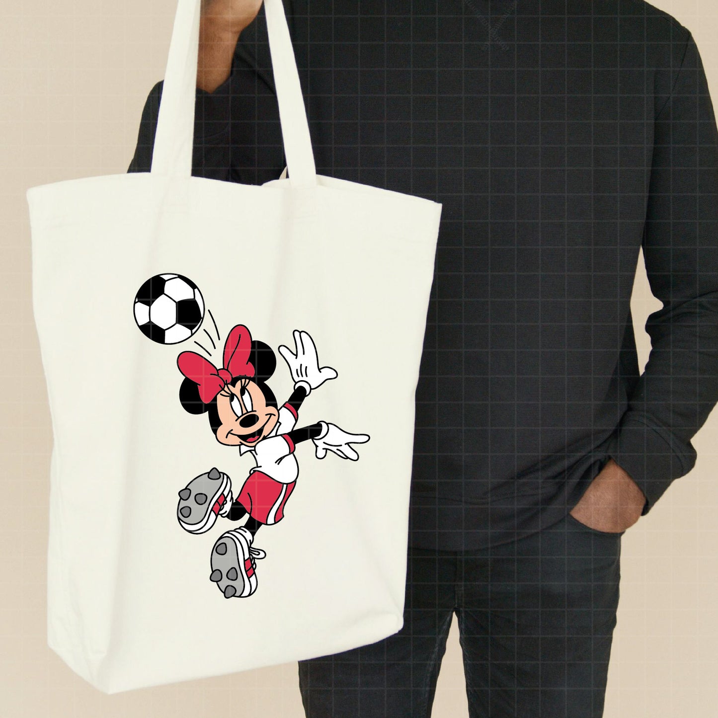 COD6028 - Minnie Soccer pack bundle, Disney clipart Svg, Png, Eps, Dxf, Jpeg, vector.