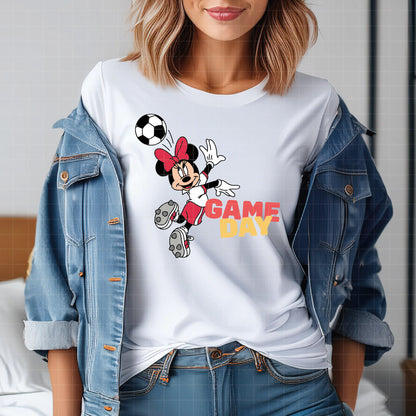 COD6031 - Minnie Soccer quotes pack bundle, Disney clipart Svg, Png, Eps, Dxf, Jpeg, vector.