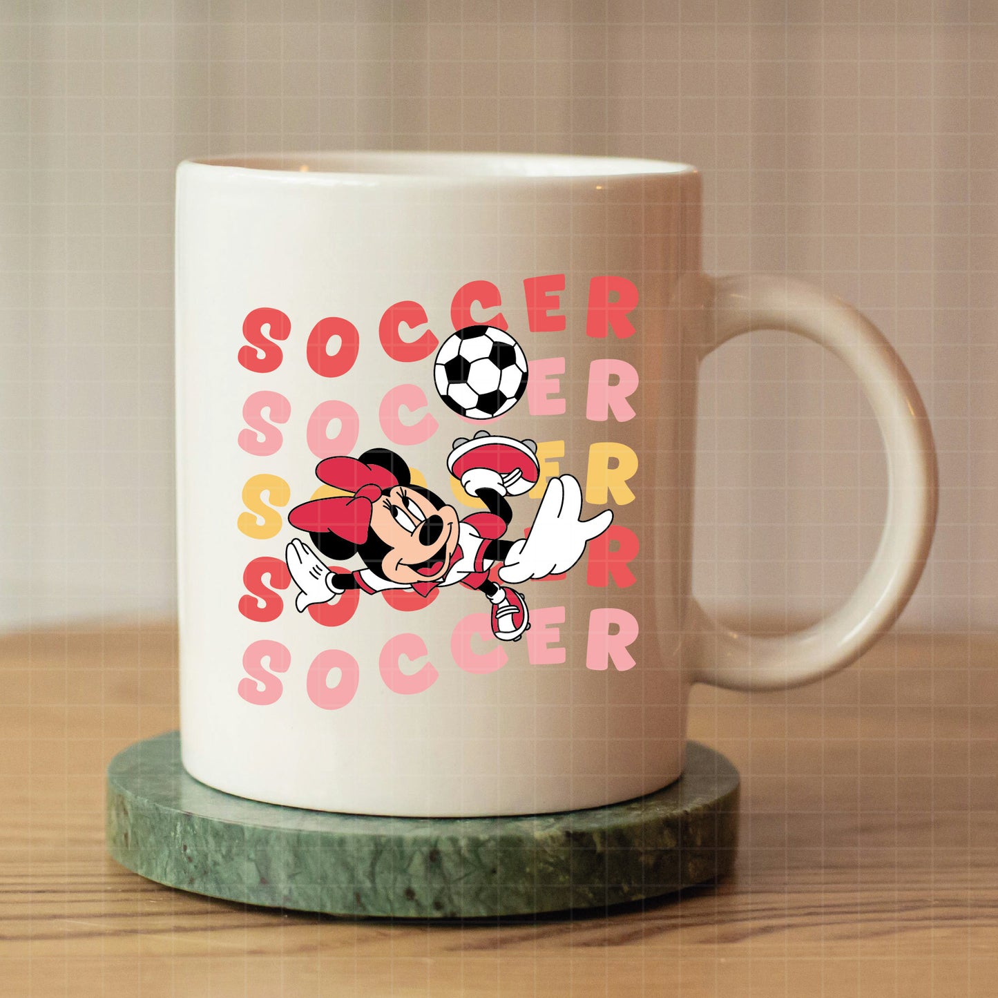 COD6031 - Minnie Soccer quotes pack bundle, Disney clipart Svg, Png, Eps, Dxf, Jpeg, vector.