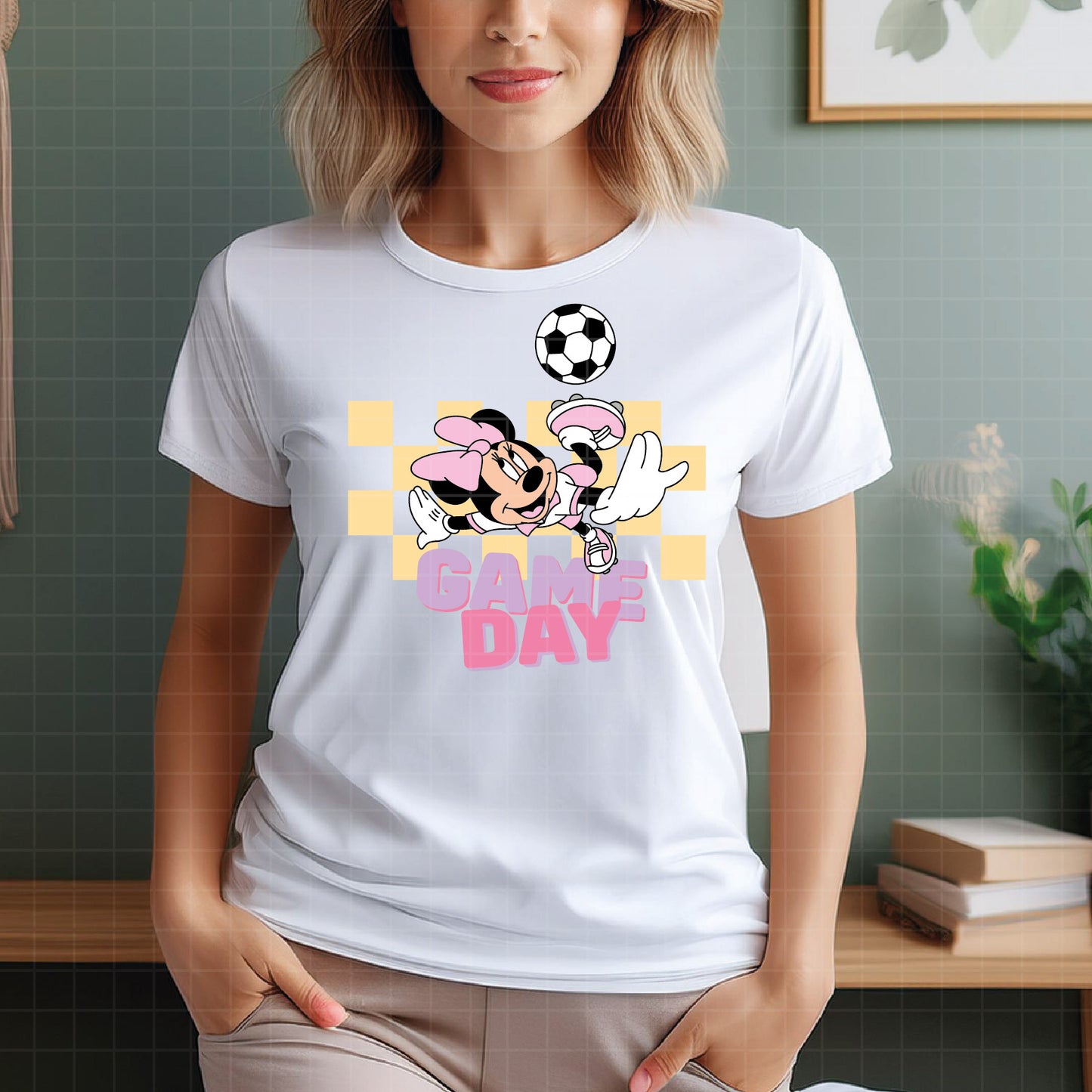 COD6032 - Minnie Soccer quotes pack bundle, Disney clipart Svg, Png, Eps, Dxf, Jpeg, vector.
