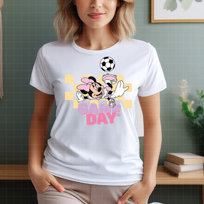 COD6032 - Minnie Soccer quotes pack bundle, Disney clipart Svg, Png, Eps, Dxf, Jpeg, vector.
