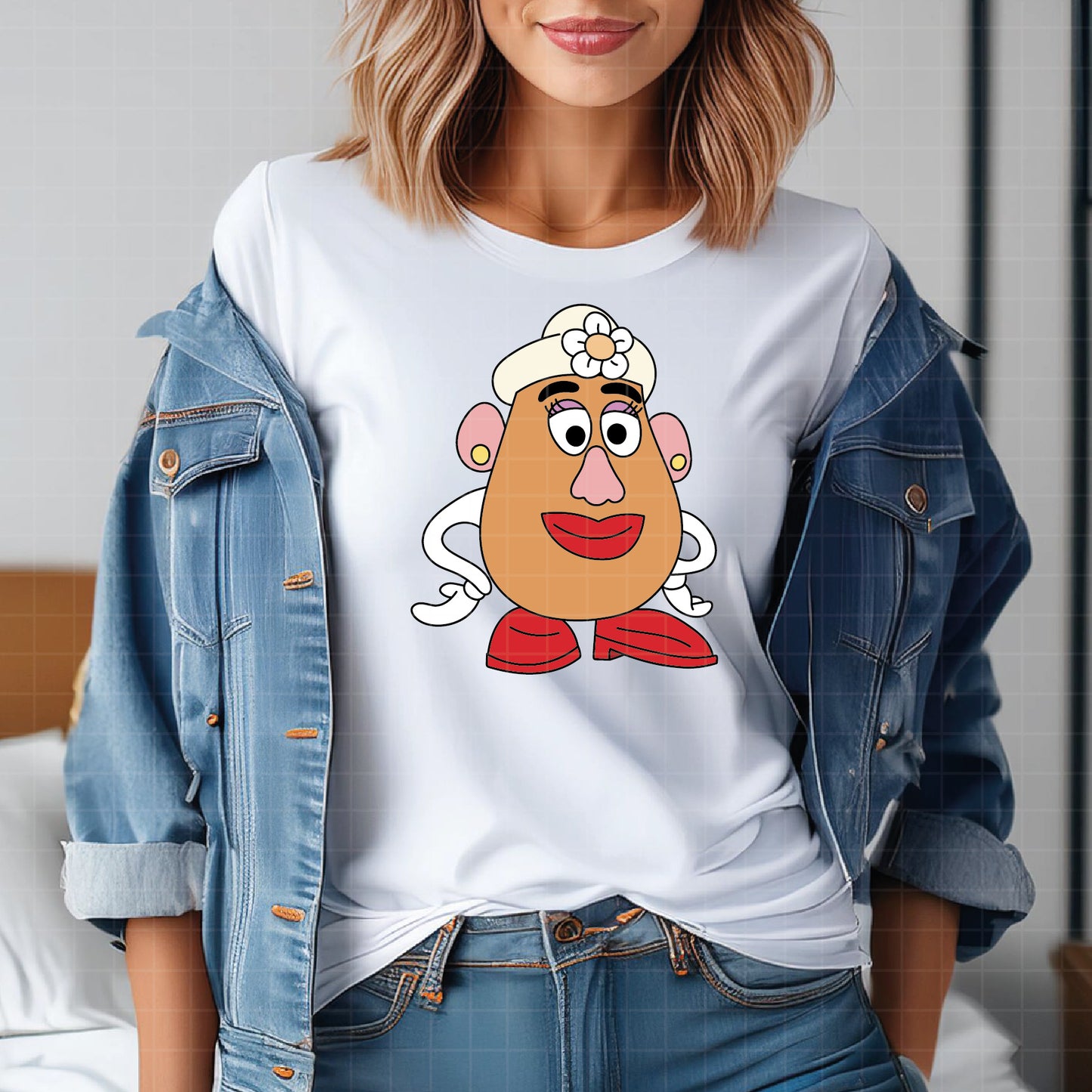 COD6037 - Mr. & Mrs. Potato pack bundle, Disney clipart Svg, Png, Eps, Dxf, Jpeg, vector.