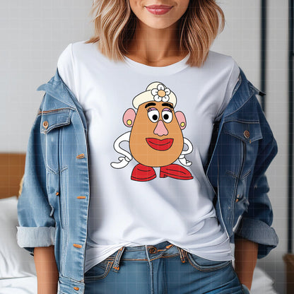 COD6037 - Mr. & Mrs. Potato pack bundle, Disney clipart Svg, Png, Eps, Dxf, Jpeg, vector.