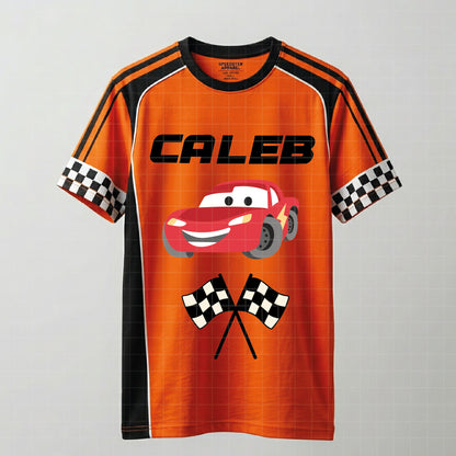 COD6050 - Cars SVG PNG Bundle | Speed Stripe Racing Font Lightning McQueen Mater Custom Name | Checkered Flag Clipart | Cricut Instant Download