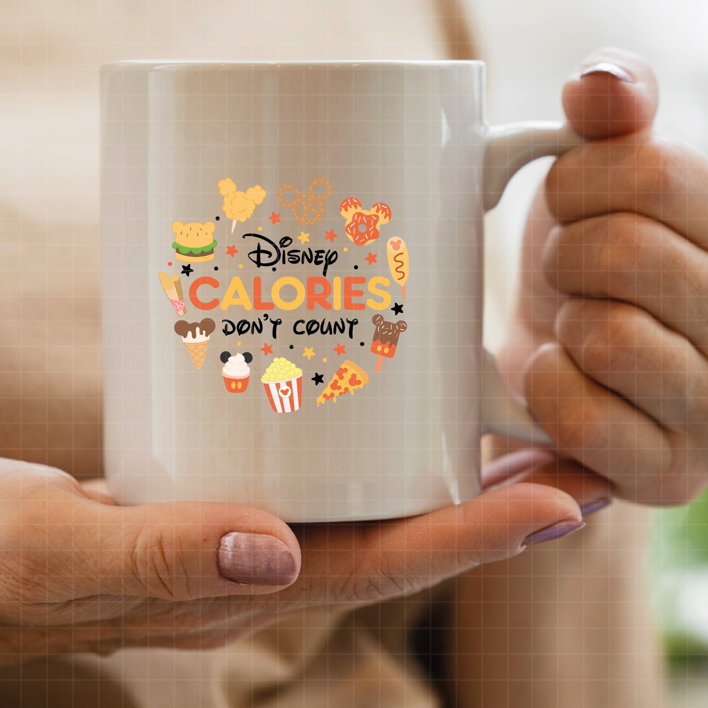 COD6051 - Disney Snack Goals quotes pack bundle, Disney trips clipart Svg, Png, Eps, Dxf, Jpeg, vector.