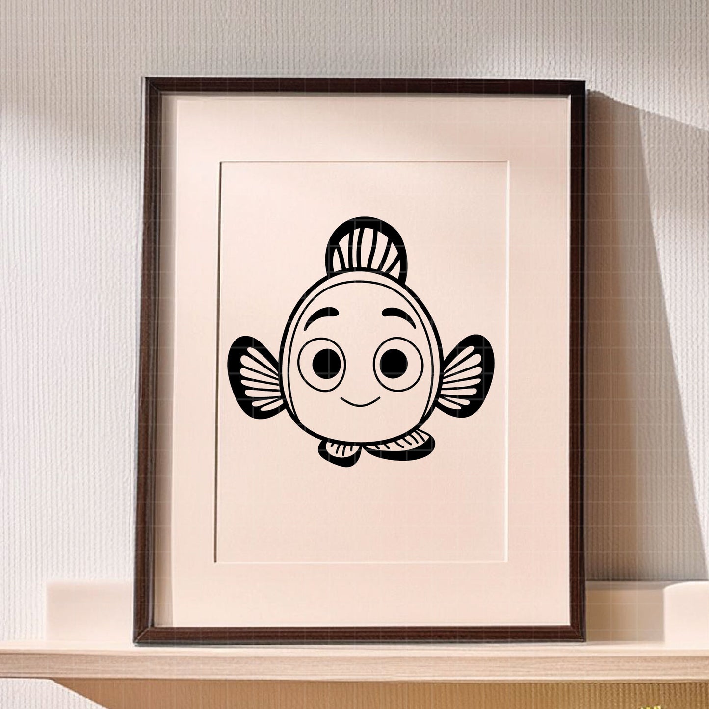 COD6055 - Finding Nemo pack bundle, Disney pixar clipart Svg, Png, Eps, Dxf, Jpeg, vector.