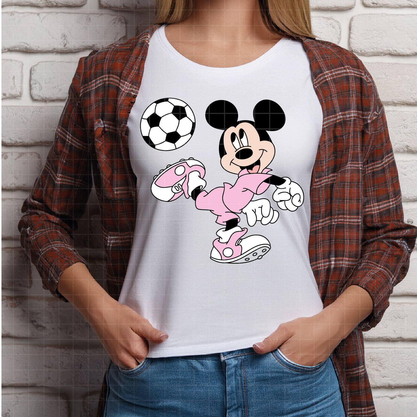 COD6057 - Mickey Soccer pack bundle, Disney clipart Svg, Png, Eps, Dxf, Jpeg, vector.