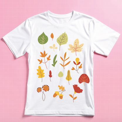 COD6098 - Autumn Fall SVG PNG Bundle | 109 Clipart Leaves Pumpkin Cozy Season | Thanksgiving Fall Decor | Cricut Sublimation Instant Download