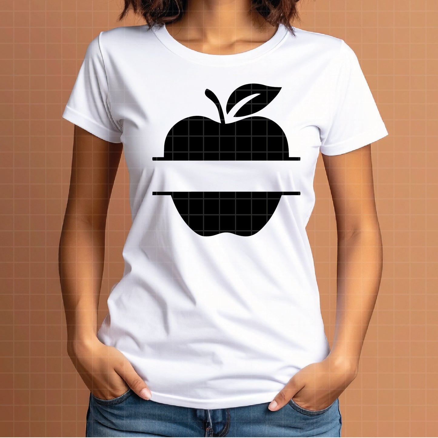 COD6099 - Teacher SVG PNG Bundle | Apple Monogram Heart Classroom Teach Love Inspire |Back to School Gift | Cricut Sublimation Instant Download