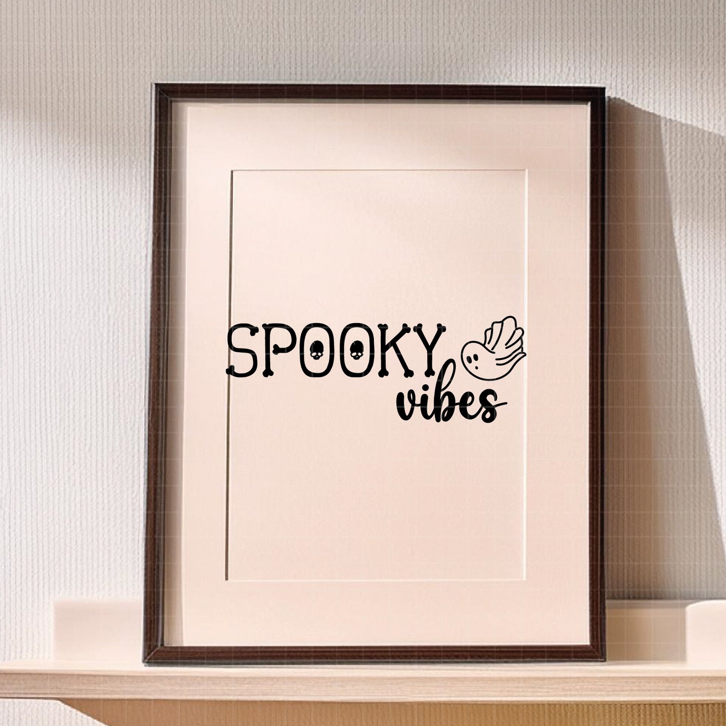 COD6154 - Spooky Vibes SVG PNG Bundle | 60 Halloween Pumpkin Ghost Cute Pink Purple Clipart | Spooky Season Family | Cricut Instant Download