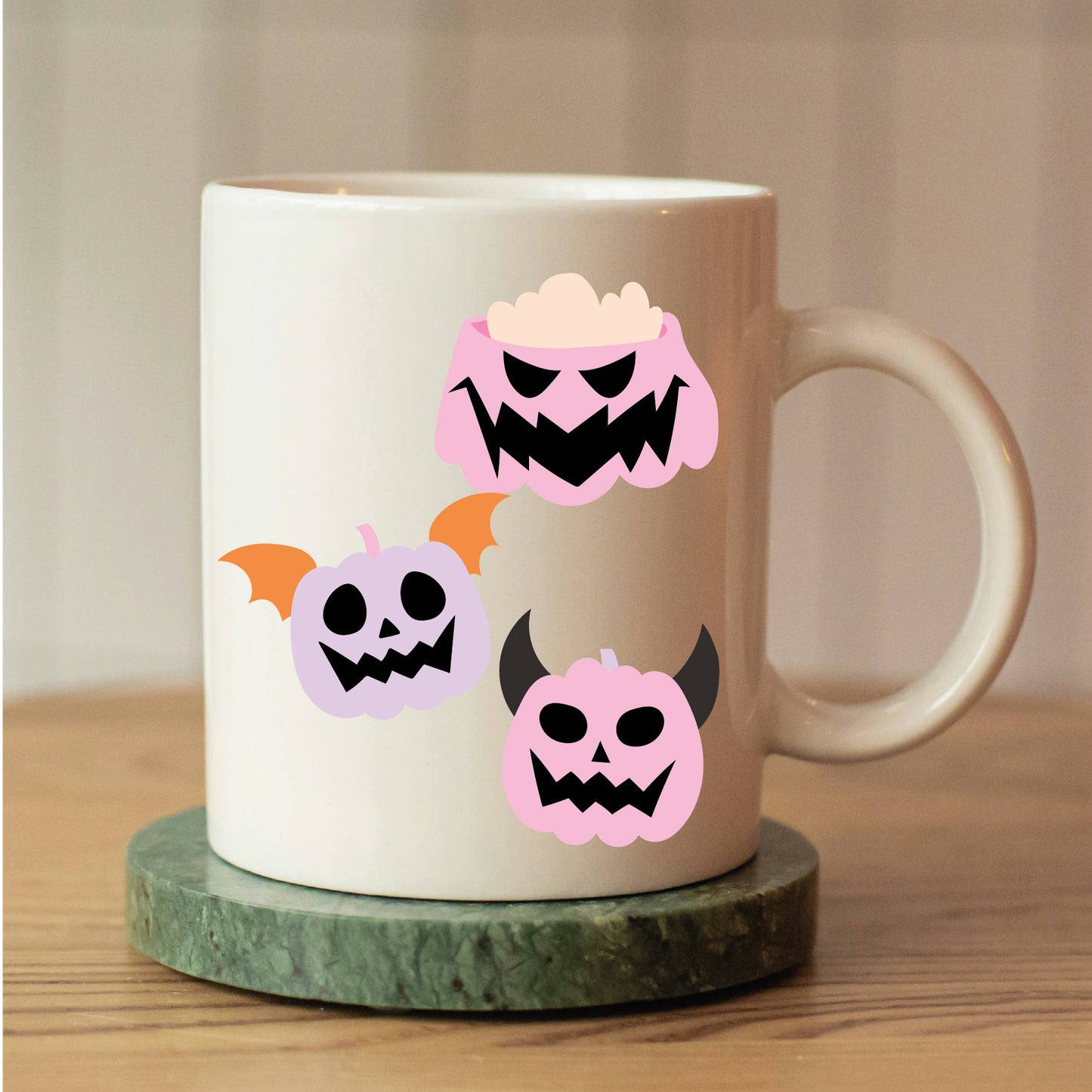 COD6154 - Spooky Vibes SVG PNG Bundle | 60 Halloween Pumpkin Ghost Cute Pink Purple Clipart | Spooky Season Family | Cricut Instant Download