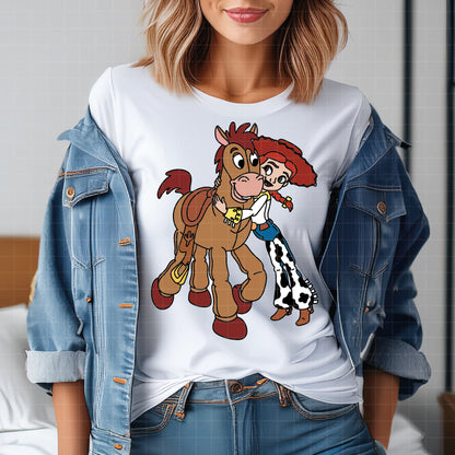 COD6197 - Jessie The Cowgirl pack bundle, Disney clipart Svg, Png, Eps, Dxf, Jpeg, vector.