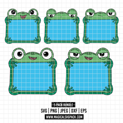 COD6209 - Lilypad pack bundle, Disney clipart Svg, Png, Eps, Dxf, Jpeg, vector.