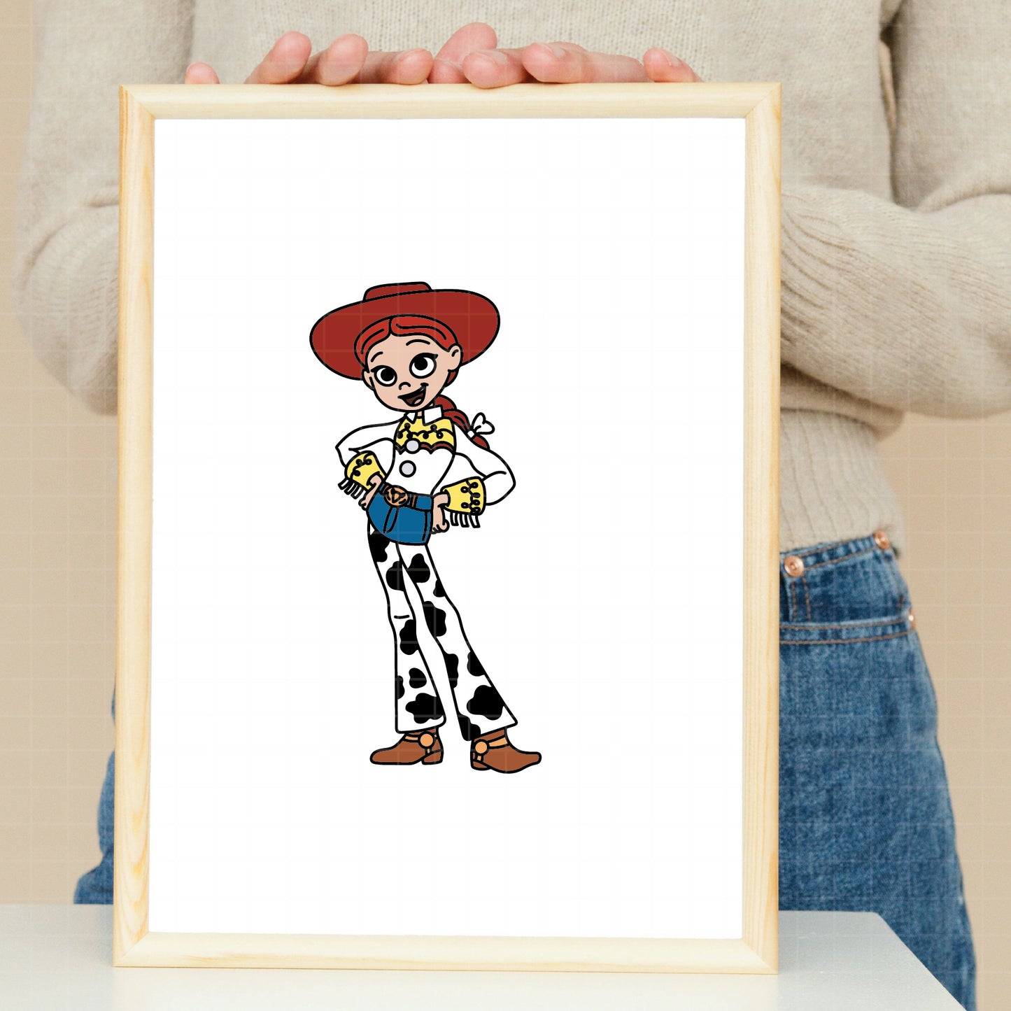 COD6217 - Jessie The Cowgirl pack bundle, Disney clipart Svg, Png, Eps, Dxf, Jpeg, vector.