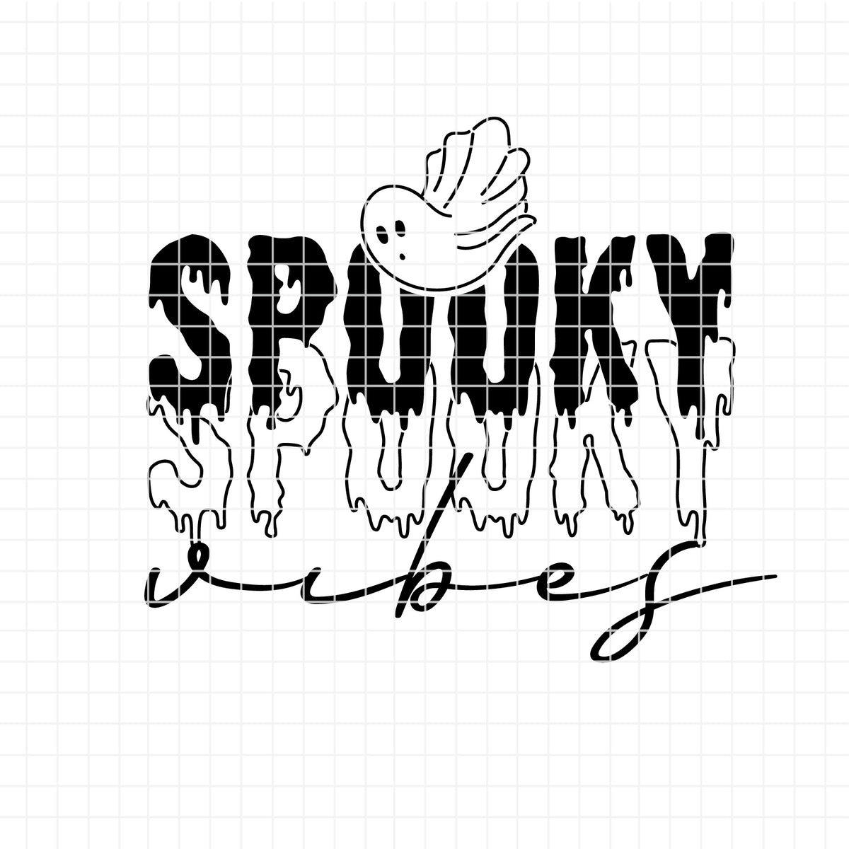COD6306 - Halloween SVG Bundle PNG EPS, 122 Spooky Clipart.