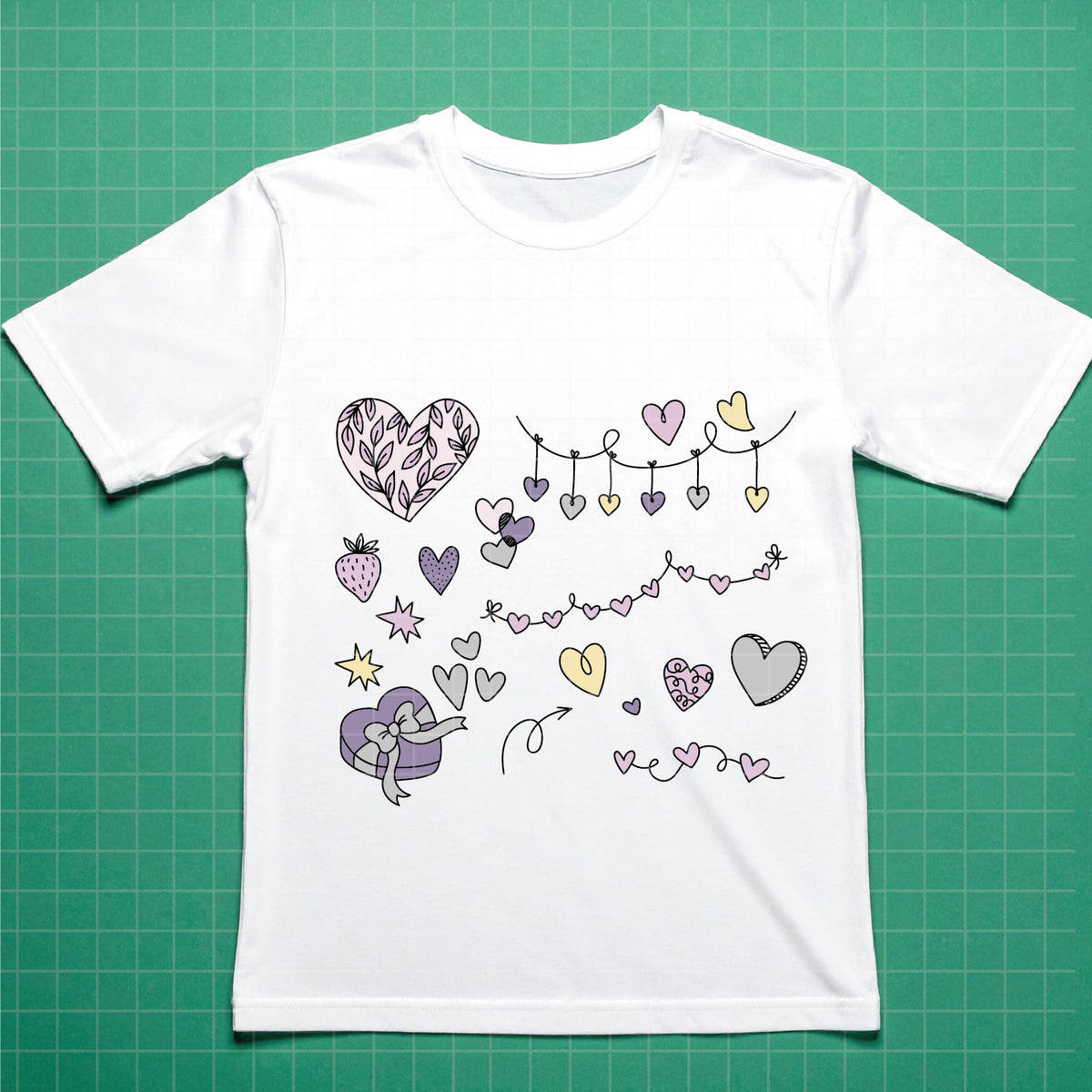 COD6312 - Valentine SVG Bundle PNG EPS, 162 True Love Clipart, Heart xoxo Dove Rose Bow svg, Valentine's Day, Love Icons, Instant Download