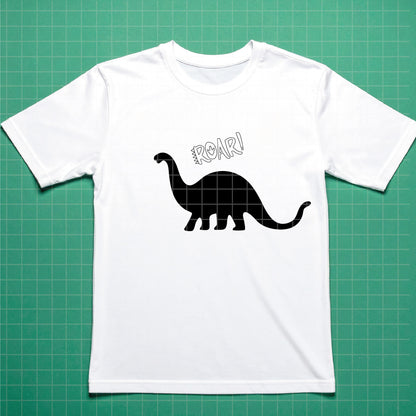 COD6315 - Dinosaur Bundle PNG EPS, 33 Line Art Silhouette Dino Clipart, T-Rex Head svg, Triceratops Stegosaurus, Boy Kids