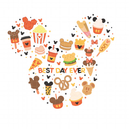 COD6317 - Disney Snack Goals bundle, Disney trips clipart Svg, Png, Eps, Dxf, Jpeg, vector.
