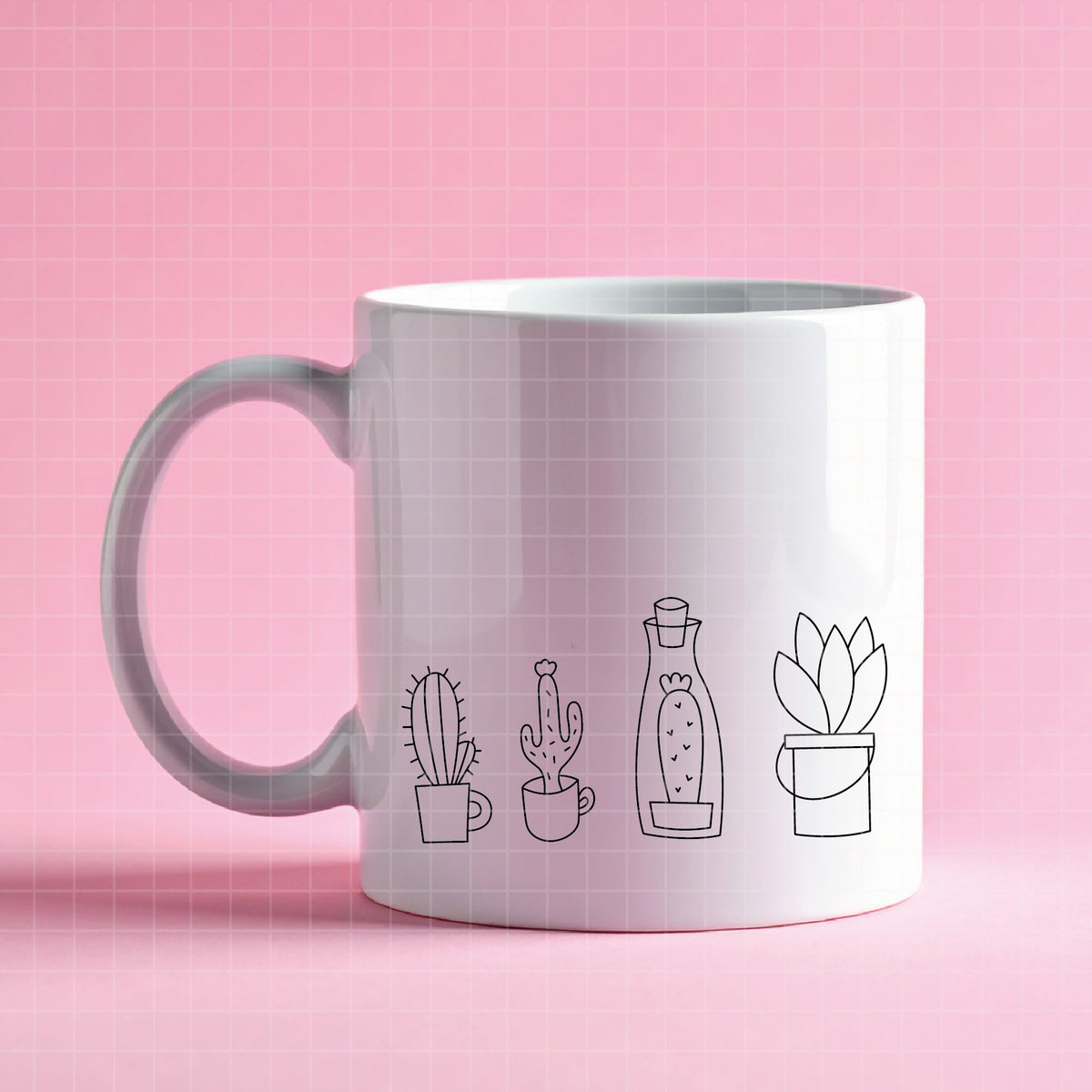 COD6400 - Cactus & plants bundle clipart SVG | PNG | EPS.