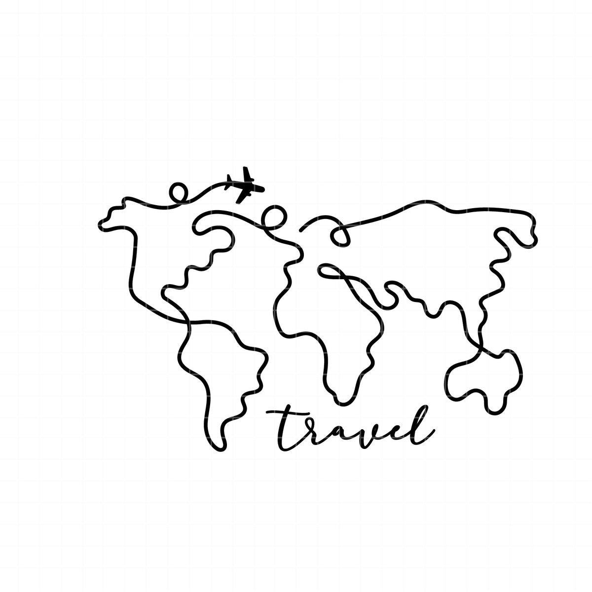 COD6401 - Travel's love bundle clipart Svg, Png, Eps, Dxf, Jpeg, vector.