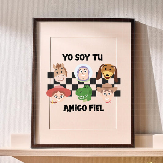 COD6574 - Toy Story - Yo soy tu amigo fiel/You've Got a Friend in me (Spanish version) bundle, Disney clipart Svg, Png, Eps, Dxf, Jpeg, vector.