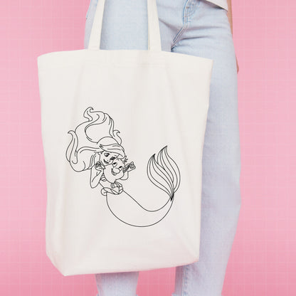 COD7028 - The Little mermaid bundle line art, Disney Princess Ariel Svg, Png, Eps, Dxf, Jpeg, vector.