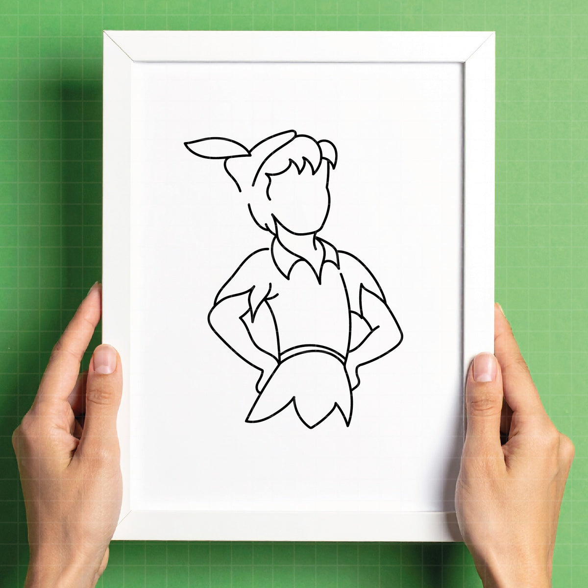 COD7033 - Peter pan & Wendy bundle outline, Disney clipart Svg, Png, Eps, Dxf, Jpeg, vector.